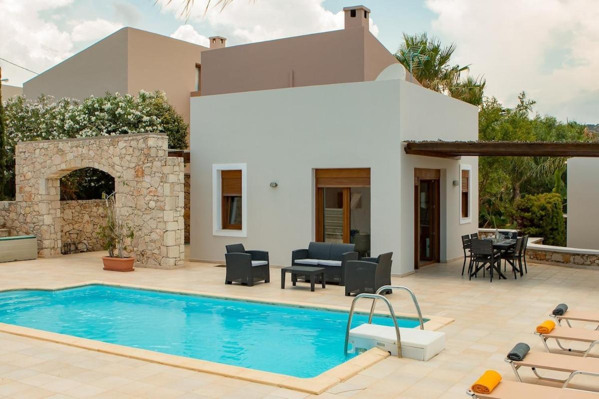 Karena Seaview Villa Gerani Chanion Extérieur photo