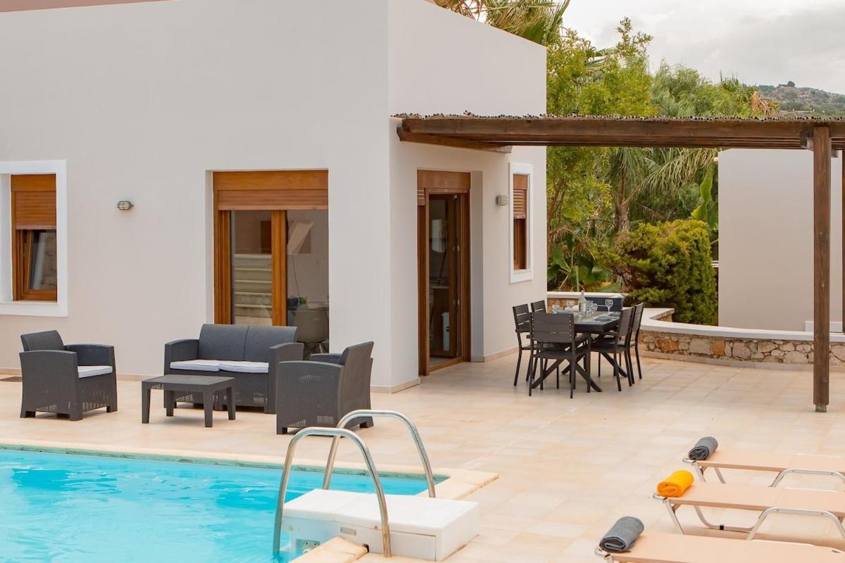 Karena Seaview Villa Gerani Chanion Extérieur photo