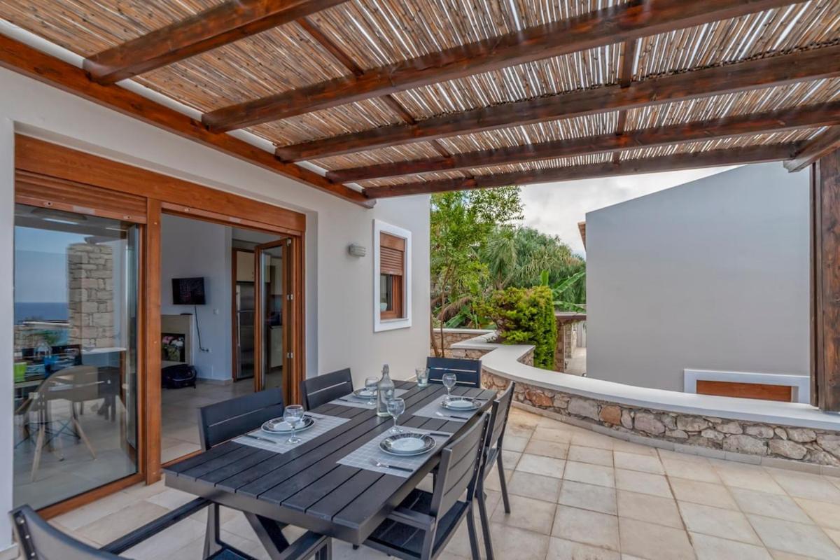 Karena Seaview Villa Gerani Chanion Extérieur photo